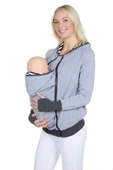 LuvmaBelly 4501 Pamuklu Bebek Cepli (Cepsiz de Kullanılabilen) Sweat - 1