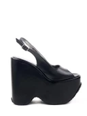 Kadın Sİyah Yoktey Yüksek Dolgu Platform Sandalet thumbnail 2