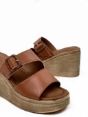 Basskan Mere Taba Ortopedik Tokalı Terlik-401 thumbnail 3