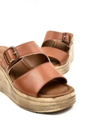 Basskan Mere Taba Ortopedik Tokalı Terlik-401 thumbnail 1