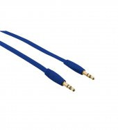 Trust Urban Revolt 3.5mm to 3.5mm Aux Ses Kablosu 1m Altın Port Girişli Mavi - 3