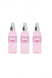 Eyüp Sabri Tuncer Bebek Kolonyası Baby Pink 150 Ml Silindir Pet Şişe Sprey x 3 Adet - 2