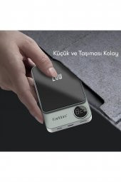 Peeq Earldom PD24 10.000 mAh 20W Kablosuz Şarjlı Pd Hızlı Şarj Magsafe Premium Mini Powerbank - 8