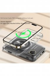 Peeq Earldom PD28 10.000 mAh 22.5W Kablosuz Şarjlı Dijital Göstergeli Pd Hızlı Şarj Powerbank - 4