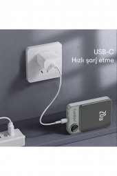 Peeq Earldom PD24 10.000 mAh 20W Kablosuz Şarjlı Pd Hızlı Şarj Magsafe Premium Mini Powerbank - 5