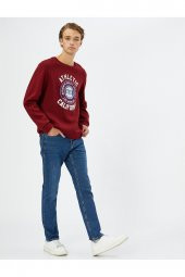 Slim Fit Kot Pantolon - Brad Jean - 1