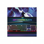 Havit Gamenote KB870L RGB Backlit Gaming Mekanik Klavye Siyah - 3