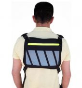 BİKE SKY  MOTOBROS Motorcu Göğüs Çantası Reflektörlü Su Geçirmez Kan Grubu A- - 2