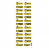 Sticker Kabartmalı Stiker Defter, Planlayıcı Etiket Aferin Etiketi (cb352) 16x7 cm - 2