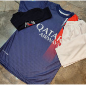 Çocuk Psg Neymar Forma + Beyaz Şort+ Çorap 3'lü Set - 1