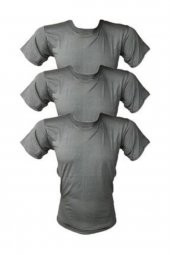 Asker Havacı Atlet Gri Beden 3 Adet thumbnail 1