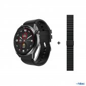ScHitec Watch GT3 Pro Android İos HarmonyOs Uyumlu Akıllı Saat Yedek Kordonlu Siyah - 2