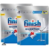 Finish Quantum Bulaşık Makinesi Tableti 100'lü 2 Adet - 1