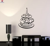 Pastane, Fırın Sticker Kek Mutfak Pasta Şekerleme Fırın Bakehouse Duvar Çıkartmaları Eşsiz Hediyelik - 1