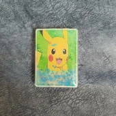 Cep Ayna Pokemeon Pikachua Makyaj Çanta Seyehat Taşınabilir Ayna Bebek Sulu Kozmetik Büyüteç Kompakt Katlanır - 1