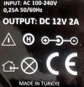 Çakmak Adaptörü Araç Çakmaklık Çevirici  Ev Tipi Çevirici Adaptör 24W/2A/12Volt - 4