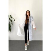 Eleven Market Kadın Erkek Yağmurluk Kapüşonlu Çıtçıtlı Eva Siyah Yağmurluk M21MRC881R03 - 2