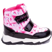 Buckhead 4183 Pembe Snowshell Ortopedik Günlük Kız Çocuk Bot thumbnail 2
