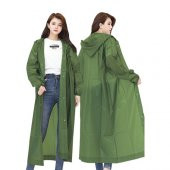 Eleven Market Raıncoat Eva Unisex Haki Yağmurluk - 1