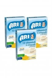 Arı Mama Sütlü 12 Vitamin 6 Mineralli 200 gr 3lü Paket  Pirinç Unu - 1