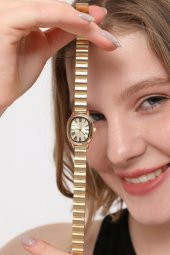 Lilith Roma Rakam Full Gold Kordon Kadın Kol Saati thumbnail 1