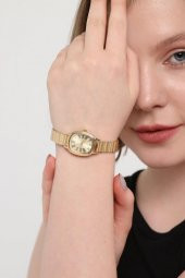 Lilith Roma Rakam Full Gold Kordon Kadın Kol Saati thumbnail 4