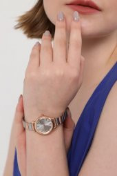 Demeter Gümüş Kadran Rose-Gümüş Kordon Kadın Kol Saati thumbnail 4