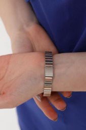 Demeter Gümüş Kadran Rose-Gümüş Kordon Kadın Kol Saati thumbnail 7