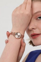 Demeter Full Rose Kordon Kadın Kol Saati - 6