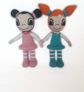 Canım Kardeşim Mine Müge Mıncır Takım Amigurumi Organik Oyuncak - 2