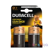 Duracell Büyük Boy Pil 2 li D Tipi Alkalin Pil - 1