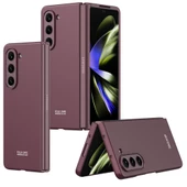 Samsung Galaxy Z Fold 5 Kılıf Sert Renkli Kıpta Kapak - 7