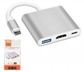 Technow Airsky HC-04D Type-c USB-C to 5 in 1 Adaptör Çevirici - 2