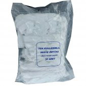 Tek Kullanımlık Lastikli Akordeon  80x240 Masaj Güzellik Salonu Hasta Sedye Örtüsü  10-12 Gr Kullan At - 1