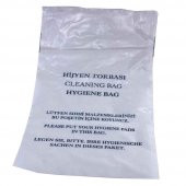 Otel Buklet Tipi Banyo Tuvalet  Hijyen Atık Poşeti Kirli Çamaşır Torbası - 1