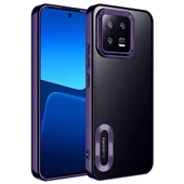 Xiaomi Mi 13 Kılıf Kamera Korumalı Logo Gösteren Zore Omega Kılıf thumbnail 3