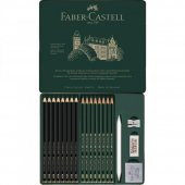 Faber Castell Pitt Graphite Matt Dereceli Kalem 20`li Set thumbnail 2