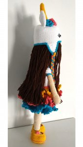 Unicorn Bebek Amigurumi Organik Oyuncak - 3