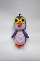 Kare Takımı - Pengi Amigurumi Organik Oyuncak - 1