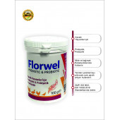 Florwel 100 gr Kanatlı hayvanlar için Probiyotik&Prebiyotik - 1