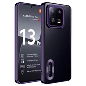 Xiaomi Mi 13 Pro Kılıf Kamera Korumalı Logo Gösteren Zore Omega Kılıf - 1