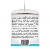 Deri Yaması Kendinden Güçlü Yapışkanlı Kolay Uygulanır Su Geçirmez 10cmX1,5 Metre-Beyaz thumbnail 6