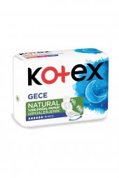 Kotex Ultra Natural Tekli Gece 6 Lı - 2
