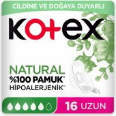 Kotex Ultra Natural 16Lı Uzun - 1