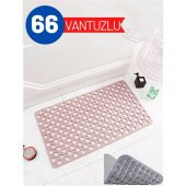 TransForMacion Banyo Duş Kaydırmaz Paspas PUDRA 66 Vantuzlu Karree Design 716667 - 1