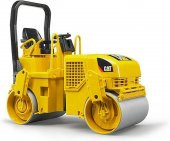 Bruder Oyuncak Caterpillar Asfalt Silindir BR02433 - 3