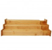 Rossel Premium 3 Katlı Bambu Stand C-11 MİEN-428 - 3