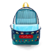 Coral High Robot Desenli Erkek Çocuk İlköğretim Okul Sırt Çantası ve Beslenme Çanta Seti - 3