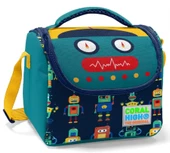 Coral High Robot Desenli Erkek Çocuk İlköğretim Okul Sırt Çantası ve Beslenme Çanta Seti - 4