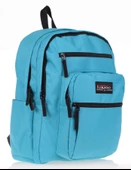 Kaukko Full Pocket Okul ve Günlük Sırt Çantası - Turkuaz thumbnail 1
